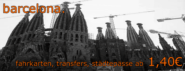 Bus und Bahn in Barcelona
